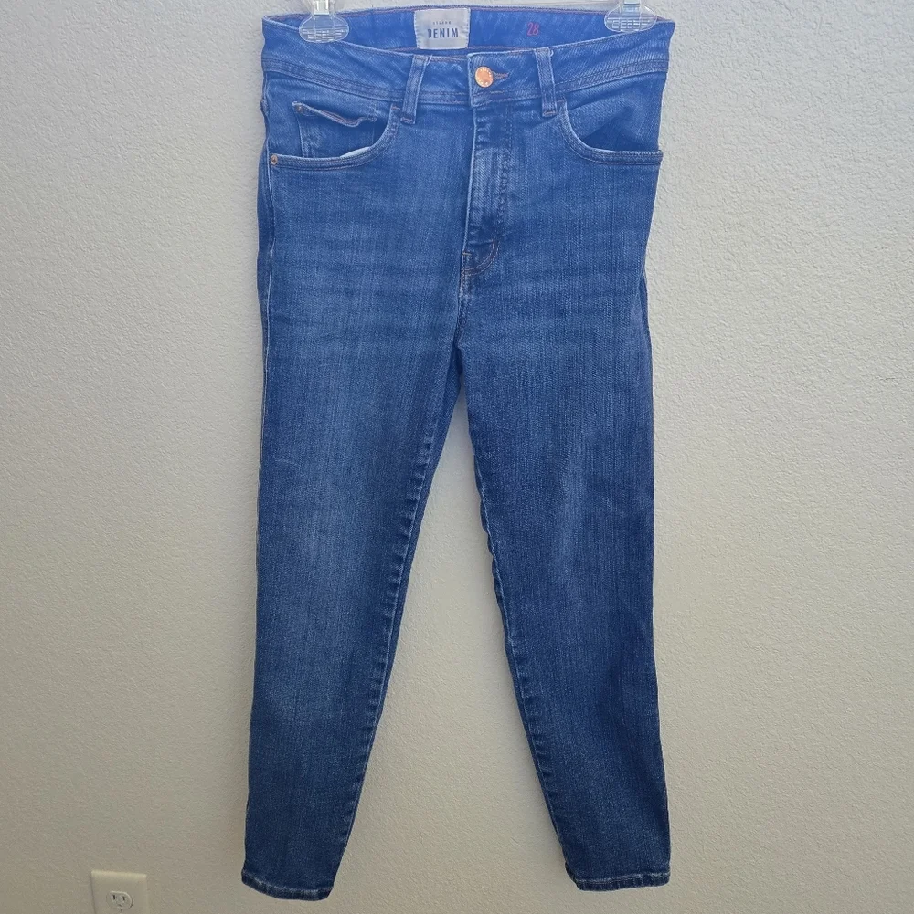 Sezane The Slim Parfait hight waisted slim jeans 28